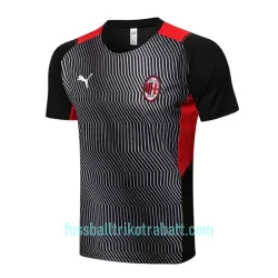 AC Mailand Trainingstrikotanzüge 2022/23 Grau-Schwarz