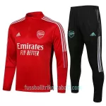 Arsenal Sweatshirts Anzüge Kinder 2022/23 Viertelreißverschluss Rote