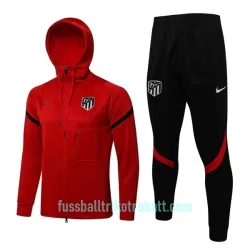 Atlético Madrid Trainingsjacke mit Kapuze 2022/23 Rote Atlético Madrid Trainingsjacke mit Kapuze 2022/23 Rote
