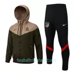 Atlético Madrid Trainingsjacke Windrunner-Anzug 2022/23 Grüne