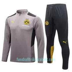 BVB Borussia Dortmund Sweatshirts Anzüge 2022/23 Viertelreißverschluss Hellgraue BVB Borussia Dortmund Sweatshirts Anzüge 2022/23 Viertelreißverschluss Hellgraue