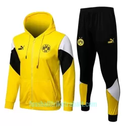 BVB Borussia Dortmund Trainingsjacke mit Kapuze 2022/23 Gelbe BVB Borussia Dortmund Trainingsjacke mit Kapuze 2022/23 Gelbe