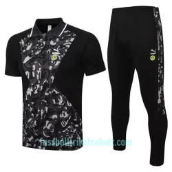 BVB Borussia Dortmund Trainingspolo 2022/23 Schwarze BVB Borussia Dortmund Trainingspolo 2022/23 Schwarze