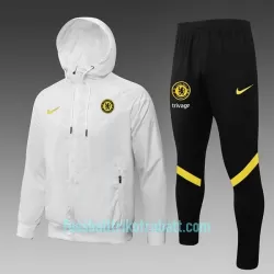 Chelsea Trainingsjacke Windrunner-Anzug 2022/23 Weiße Chelsea Trainingsjacke Windrunner-Anzug 2022/23 Weiße