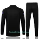 FC Barcelona Sweatshirts Anzüge Kinder 2022/23 Viertelreißverschluss Schwarze