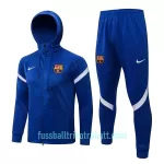 FC Barcelona Trainingsjacke mit Kapuze 2022/23 Blaue