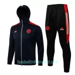FC Bayern München Champions League Trainingsjacke mit Kapuze 2022/23 Blaue
