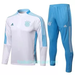 FC Bayern München Sweatshirts Anzüge 2022/23 Viertelreißverschluss Weiß-blaue FC Bayern München Sweatshirts Anzüge 2022/23 Viertelreißverschluss Weiß-blaue