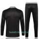 Juventus Turin Sweatshirts Anzüge Kinder 2022/23 Viertelreißverschluss Dunkelgraue