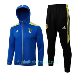 Juventus Turin Trainingsjacke mit Kapuze 2022/23 Blaue Juventus Turin Trainingsjacke mit Kapuze 2022/23 Blaue