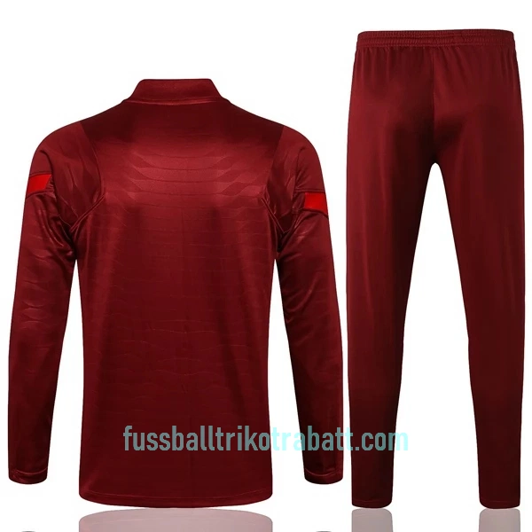 Liverpool Sweatshirts Anzüge Kinder 2022/23 Viertelreißverschluss Rote