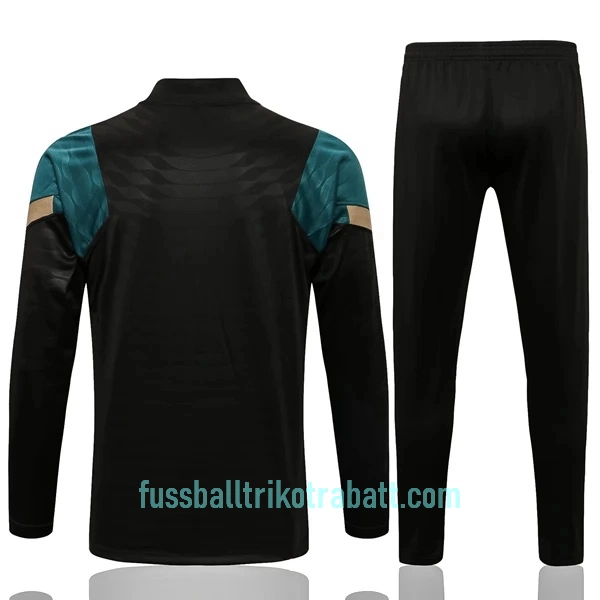 Liverpool Sweatshirts Anzüge Kinder 2022/23 Viertelreißverschluss Schwarze
