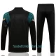 Liverpool Sweatshirts Anzüge Kinder 2022/23 Viertelreißverschluss Schwarze