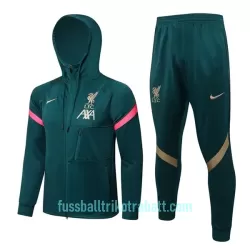 Liverpool Trainingsjacke mit Kapuze 2022/23 Grüne Liverpool Trainingsjacke mit Kapuze 2022/23 Grüne