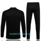 Manchester United Champions League Sweatshirts Anzüge 2022/23 Viertelreißverschluss Schwarz-Weiß