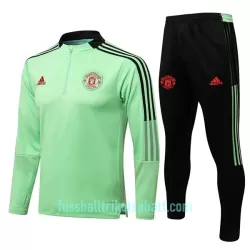 Manchester United Sweatshirts Anzüge 2022/23 Viertelreißverschluss Grüne Manchester United Sweatshirts Anzüge 2022/23 Viertelreißverschluss Grüne