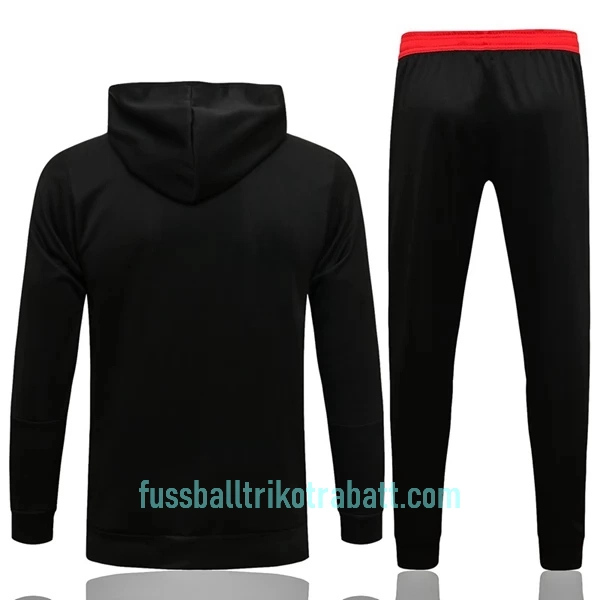 Manchester United Trainingsjacke mit Kapuze 2022/23 Schwarz-rote