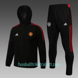 Manchester United Trainingsjacke Windrunner-Anzug 2022/23 Schwarze Manchester United Trainingsjacke Windrunner-Anzug 2022/23 Schwarze