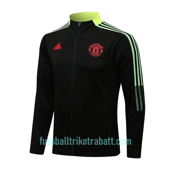 Manchester United Trainingsjackenanzüge 2022/23 Schwarz-gelbe