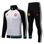 Manchester United Trainingsjackenanzüge 2022/23 Weiß-Schwarz