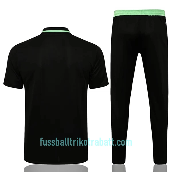 Manchester United Trainingspolo 2022/23 Schwarz-Grün