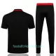 Manchester United Trainingspolo 2022/23 Schwarz-Rot-Schwarz