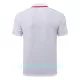 Manchester United Trainingspolo 2022/23 Weiß-Rot-Weiß