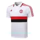 Manchester United Trainingspolo 2022/23 Weiß-Schwarz-Rot