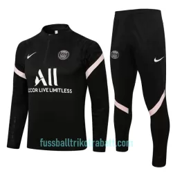Paris Saint-Germain Sweatshirts Anzüge 2022/23 Viertelreißverschluss Schwarze hellrosa Paris Saint-Germain Sweatshirts Anzüge 2022/23 Viertelreißverschluss Schwarze hellrosa