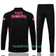 Paris Saint-Germain Sweatshirts Anzüge Kinder 2022/23 Viertelreißverschluss Schwarze