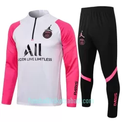Paris Saint-Germain Sweatshirts Anzüge Kinder 2022/23 Viertelreißverschluss Weiß-Schwarz Paris Saint-Germain Sweatshirts Anzüge Kinder 2022/23 Viertelreißverschluss Weiß-Schwarz