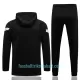 Paris Saint-Germain Trainingsjacke mit Kapuze 2022/23 Schwarz-Rosa
