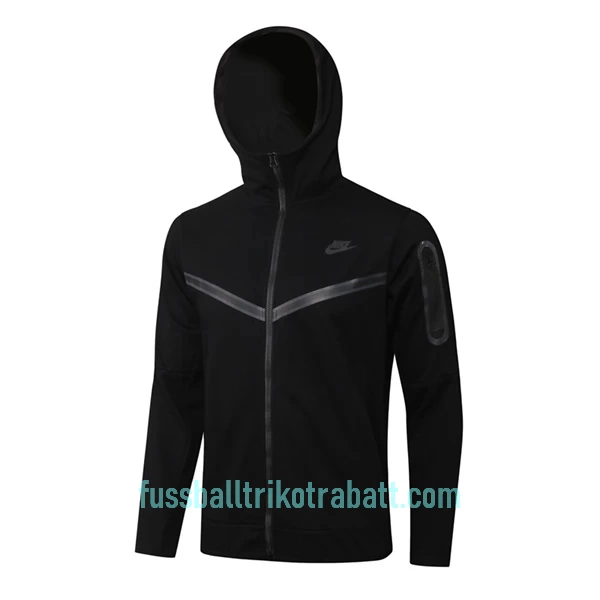 Paris Saint-Germain Trainingsjacke mit Kapuze 2022/23 Schwarze