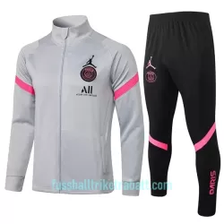 Paris Saint-Germain Trainingsjackenanzüge Kinder 2022/23 Hellgraue Paris Saint-Germain Trainingsjackenanzüge Kinder 2022/23 Hellgraue