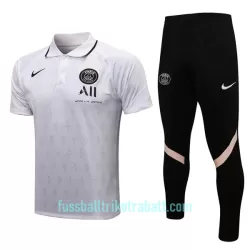 Paris Saint-Germain Trainingspolo 2022/23 Weiß-Schwarz Paris Saint-Germain Trainingspolo 2022/23 Weiß-Schwarz