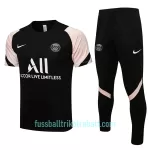 Paris Saint-Germain Trainingstrikotanzüge 2022/23 Schwarz-Rosa