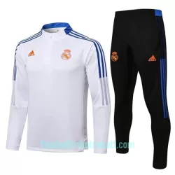 Real Madrid Sweatshirts Anzüge 2022/23 Viertelreißverschluss Weiß-blaue Real Madrid Sweatshirts Anzüge 2022/23 Viertelreißverschluss Weiß-blaue