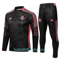 Real Madrid Sweatshirts Anzüge Kinder 2022/23 Viertelreißverschluss Schwarz-rote Real Madrid Sweatshirts Anzüge Kinder 2022/23 Viertelreißverschluss Schwarz-rote