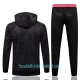 Real Madrid Trainingsjacke mit Kapuze 2022/23 Schwarze