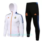 Real Madrid Trainingsjacke mit Kapuze 2022/23 Weiße
