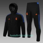 Real Madrid Trainingsjacke Windrunner-Anzug 2022/23 Schwarze