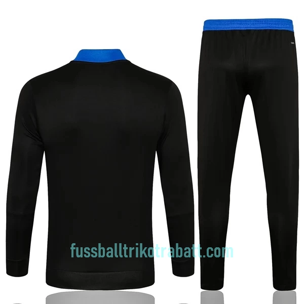 Real Madrid Trainingsjackenanzüge Kinder 2022/23 Schwarz-Blau