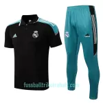 Real Madrid Trainingspolo 2022/23 Schwarz-Blau