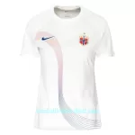 Günstige Norwegen Damentrikot Auswärts 2022/23 Kurzarm