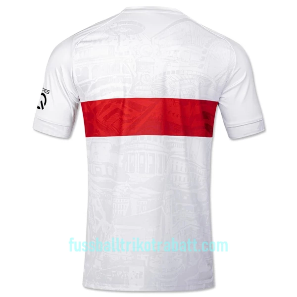 Günstige VfB Stuttgart Herrentrikot Heim 2022/23 Kurzarm
