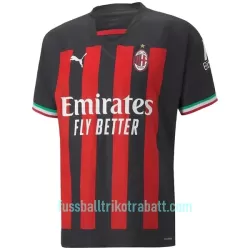Günstige AC Mailand Herrentrikot Heim 2022/23 Kurzarm Günstige AC Mailand Herrentrikot Heim 2022/23 Kurzarm