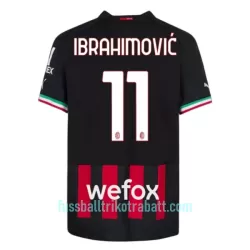 Günstige AC Mailand Ibrahimovic 11 Herrentrikot Heim 2022/23 Kurzarm Günstige AC Mailand Ibrahimovic 11 Herrentrikot Heim 2022/23 Kurzarm
