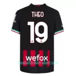 Günstige AC Mailand Theo 19 Herrentrikot Heim 2022/23 Kurzarm