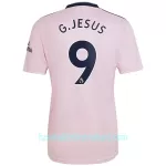 Günstige Arsenal G.Jesus 9 Herrentrikot Ausweich 2022/23 Kurzarm