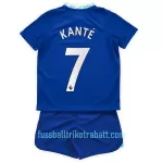 Günstige Chelsea Kante 7 Kindertrikot Heim 2022/23 Kurzarm